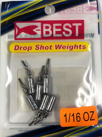 BEST Drop Shot Weights Long