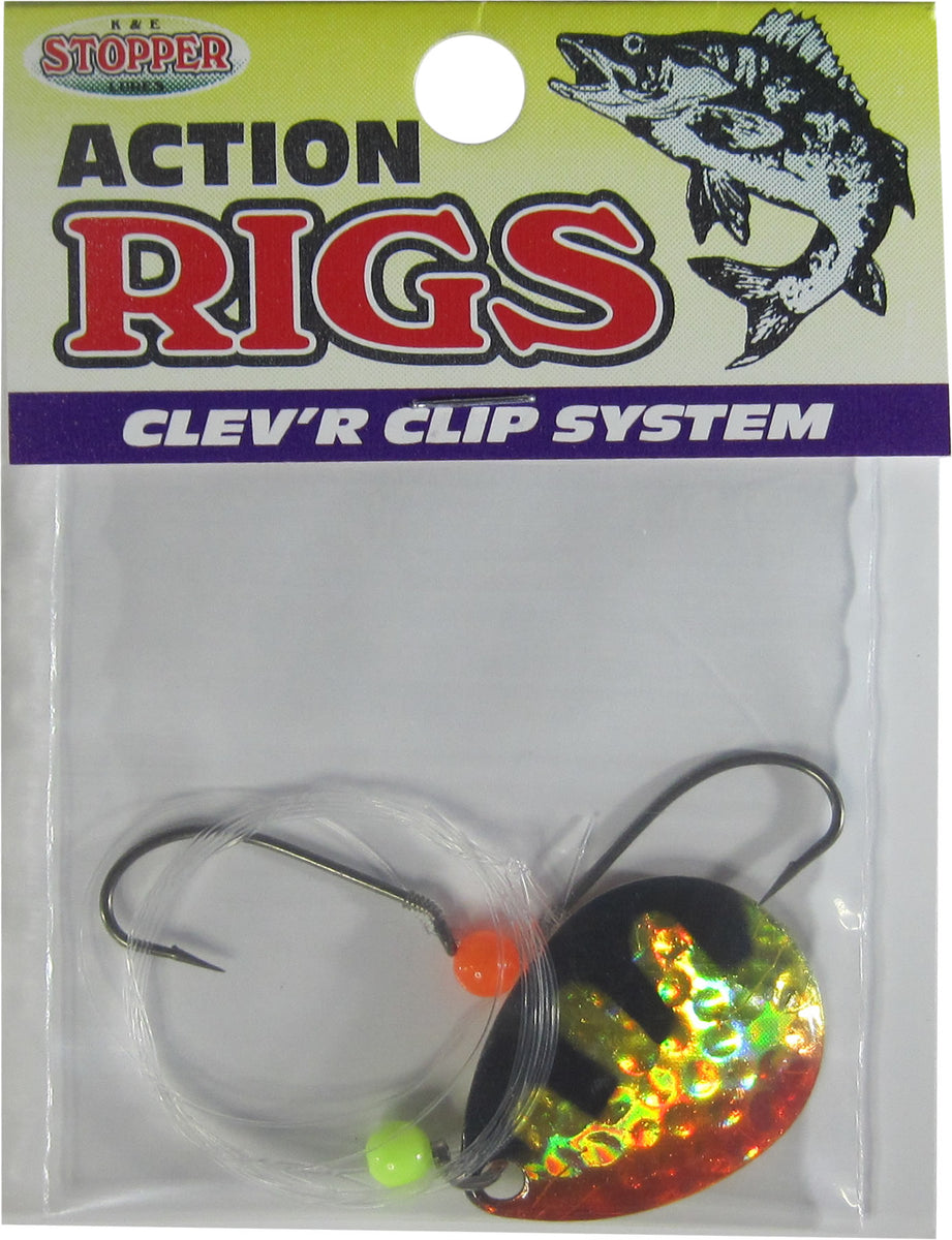 Walleye Tiger Rigs - 6 & 1 Packs Available – Stopper Lures