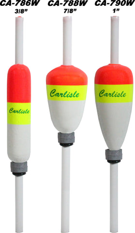 Carlisle Weighted Slip Floats - 6 Pack