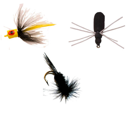 Fly Fishing - Poppers, Spiders, Gnats and More!