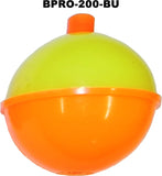 BEST Orange & Yellow Plastic Floats - 12 Pack