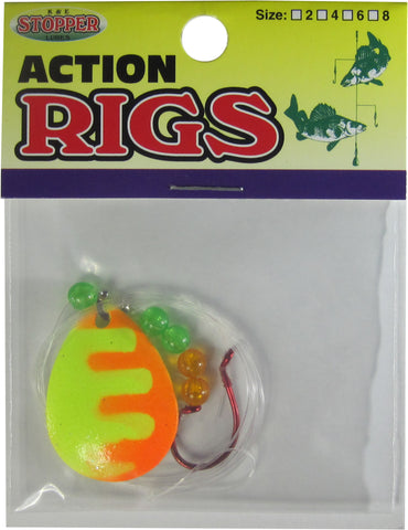 Walleye Tiger Rigs - 6 & 1 Packs Available