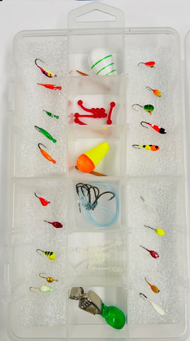 Assorted Specie Specific Ice Kits - Bluegill, Perch, Walleye & Crappie