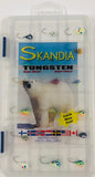 Skandia Tungsten Assorted XL 18 Pc Ice Jig Kit