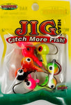 Multi-Pack Assorted Color Jig Heads