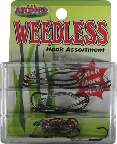 Stopper Weedless Hook Assortment Pack